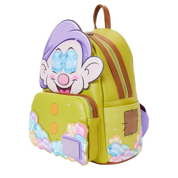 Loungefly Snow White: Diamond Dopey Mini-Backpack, Amazon Exclusive main image 8